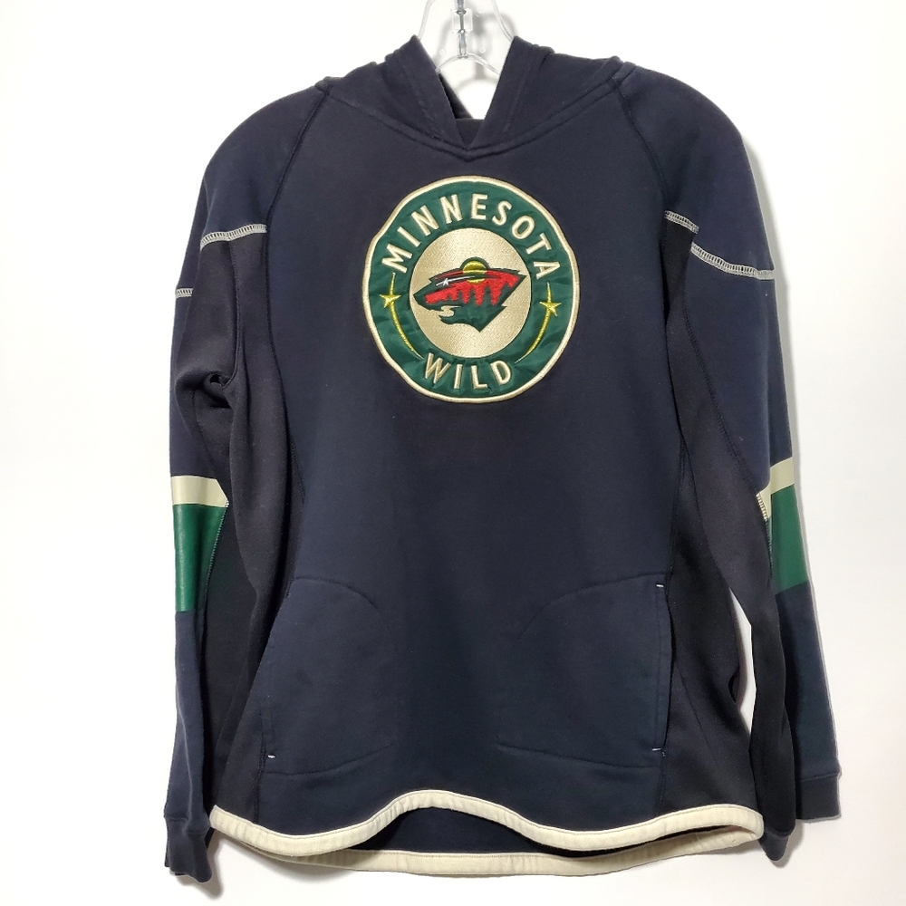 Reebok Minnesota Wild Pullover Hoodie XL (18)